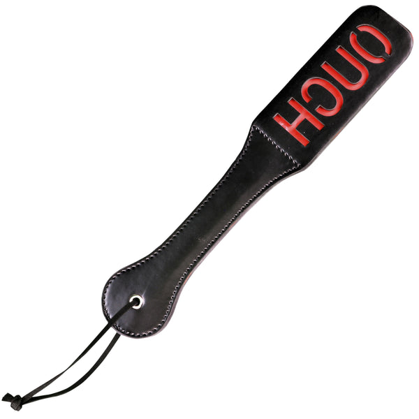 Ouch! Ball Metal Handle with Saddle Leather Paddle – Amazing Intimate  Essentials