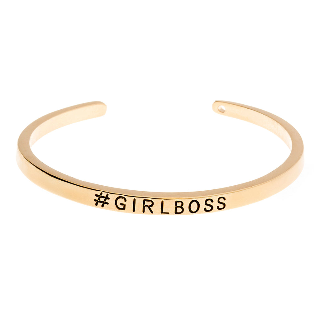 GIRLBOSS Cuff Bracelet – She Believed 