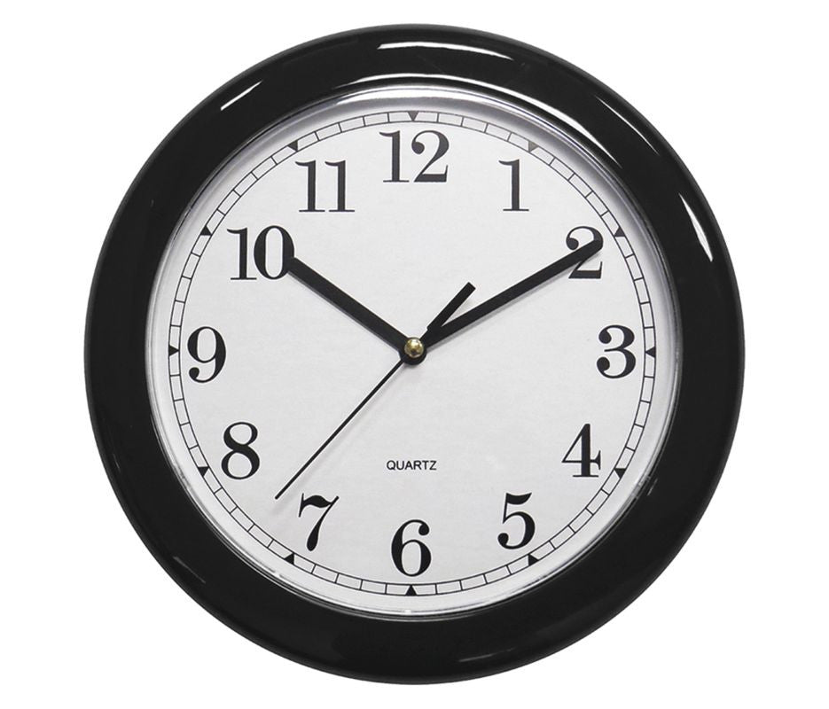 windows 10 show analog clock