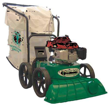 Litter Vac, 6.5 HP Honda, 40 Gal