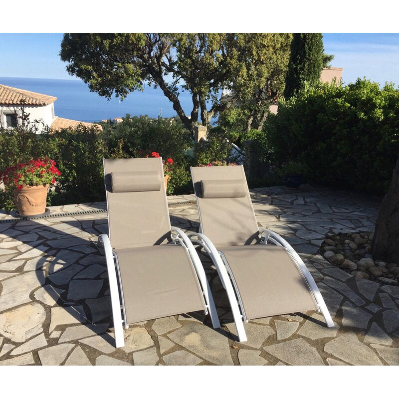 kelston mills elegant sun lounger