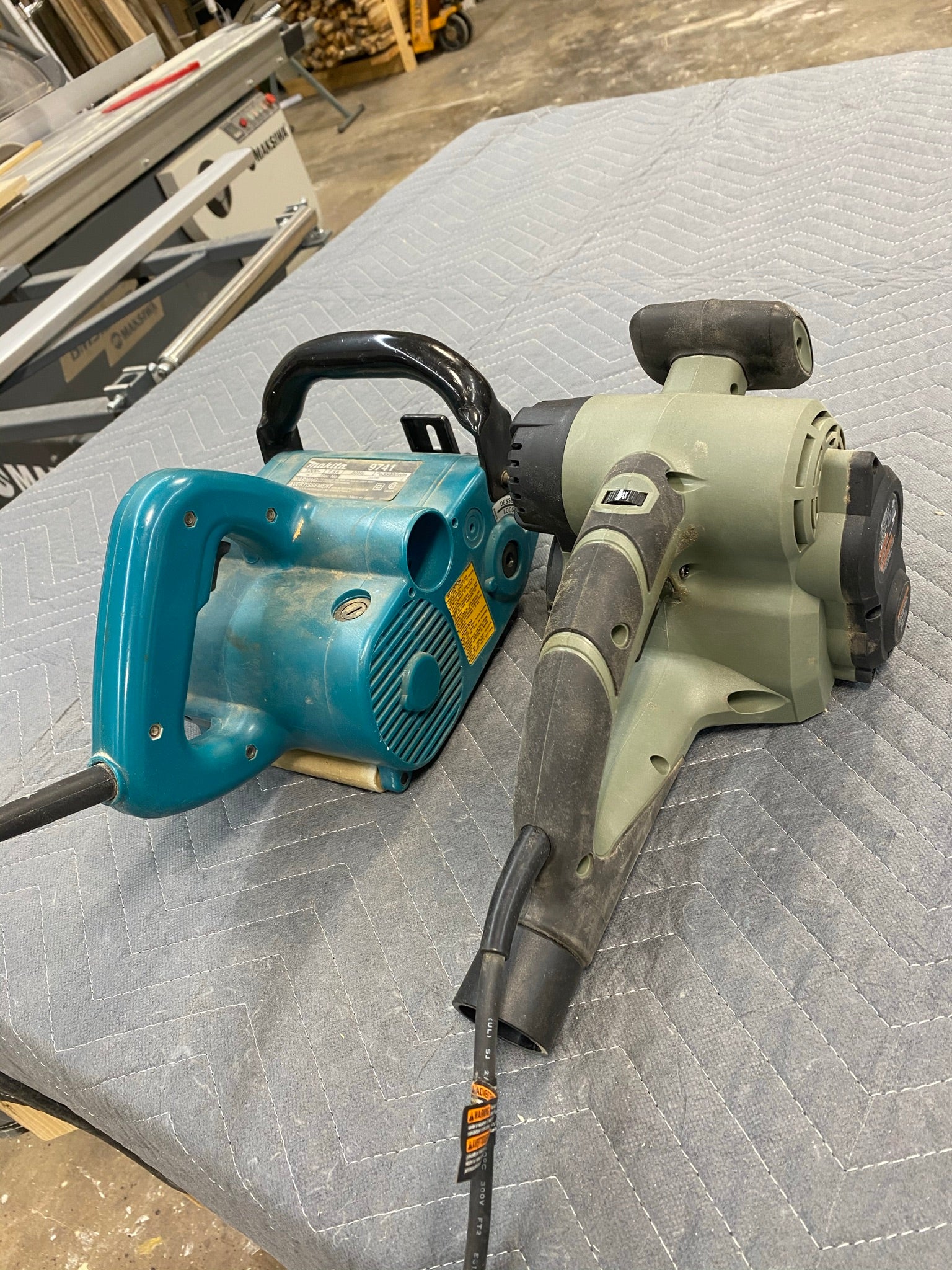 Makita vs Restorer back sides