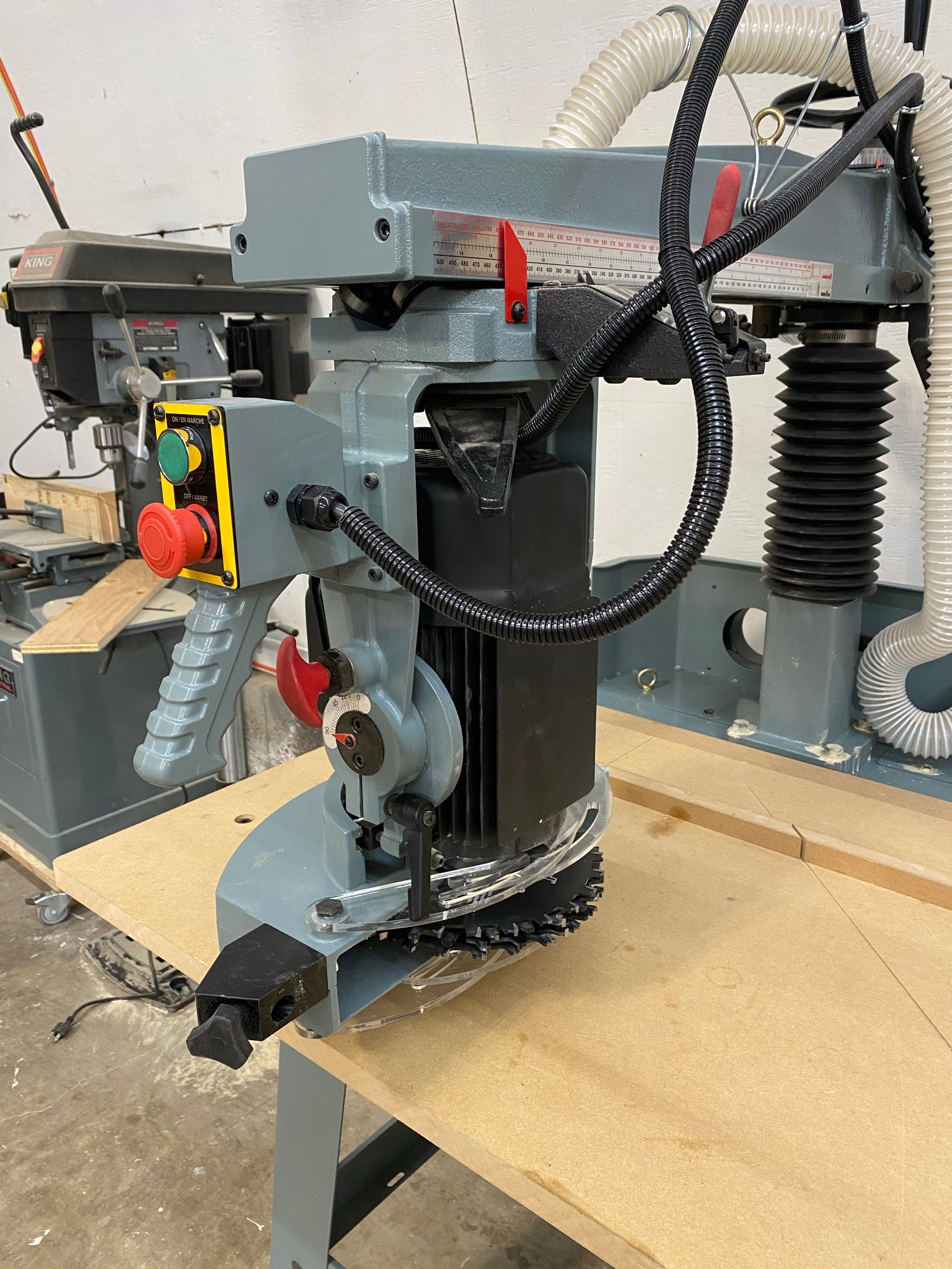 Radial Arm Saw extended