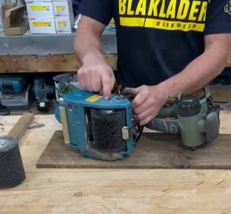 Makita rod to exchange wheel