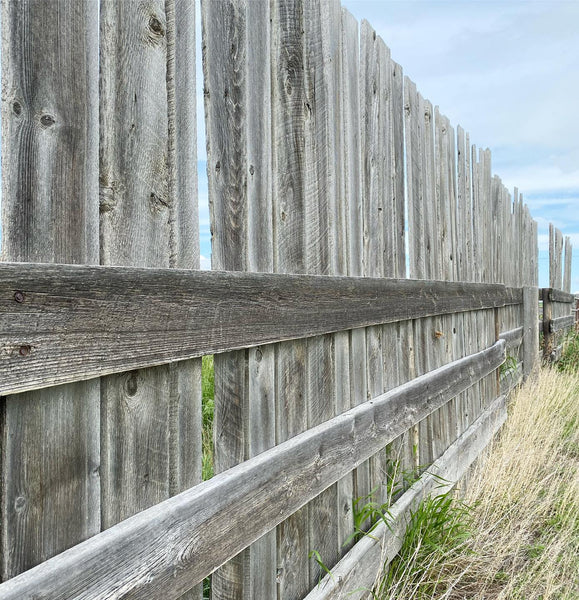 Barnwood fence