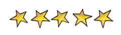 image of 5 yellow stars