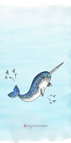 narwhal phone wallpaper