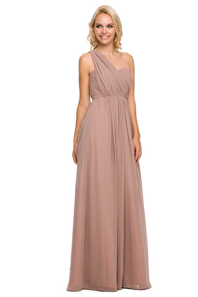 infinity dress one shoulder