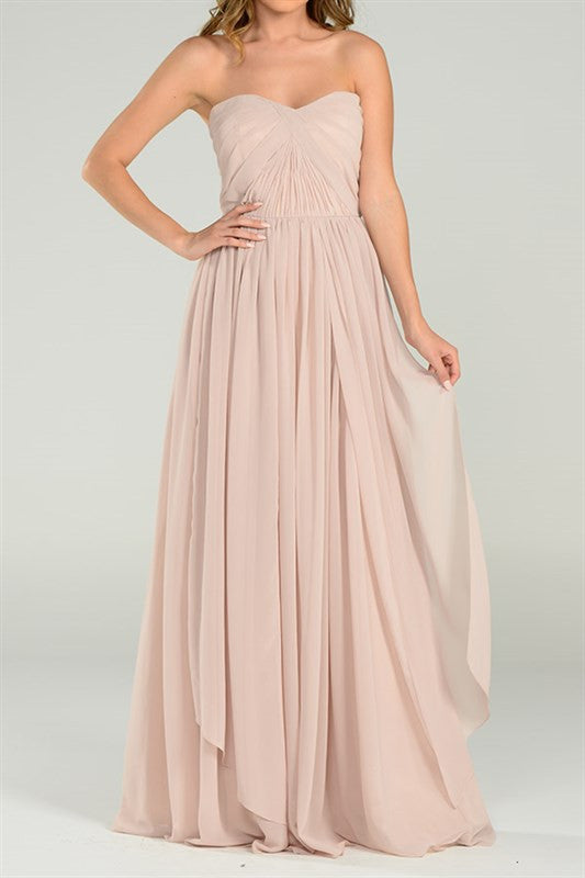 infinity dress strapless