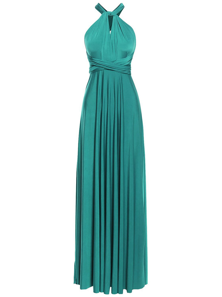 teal multiway dress