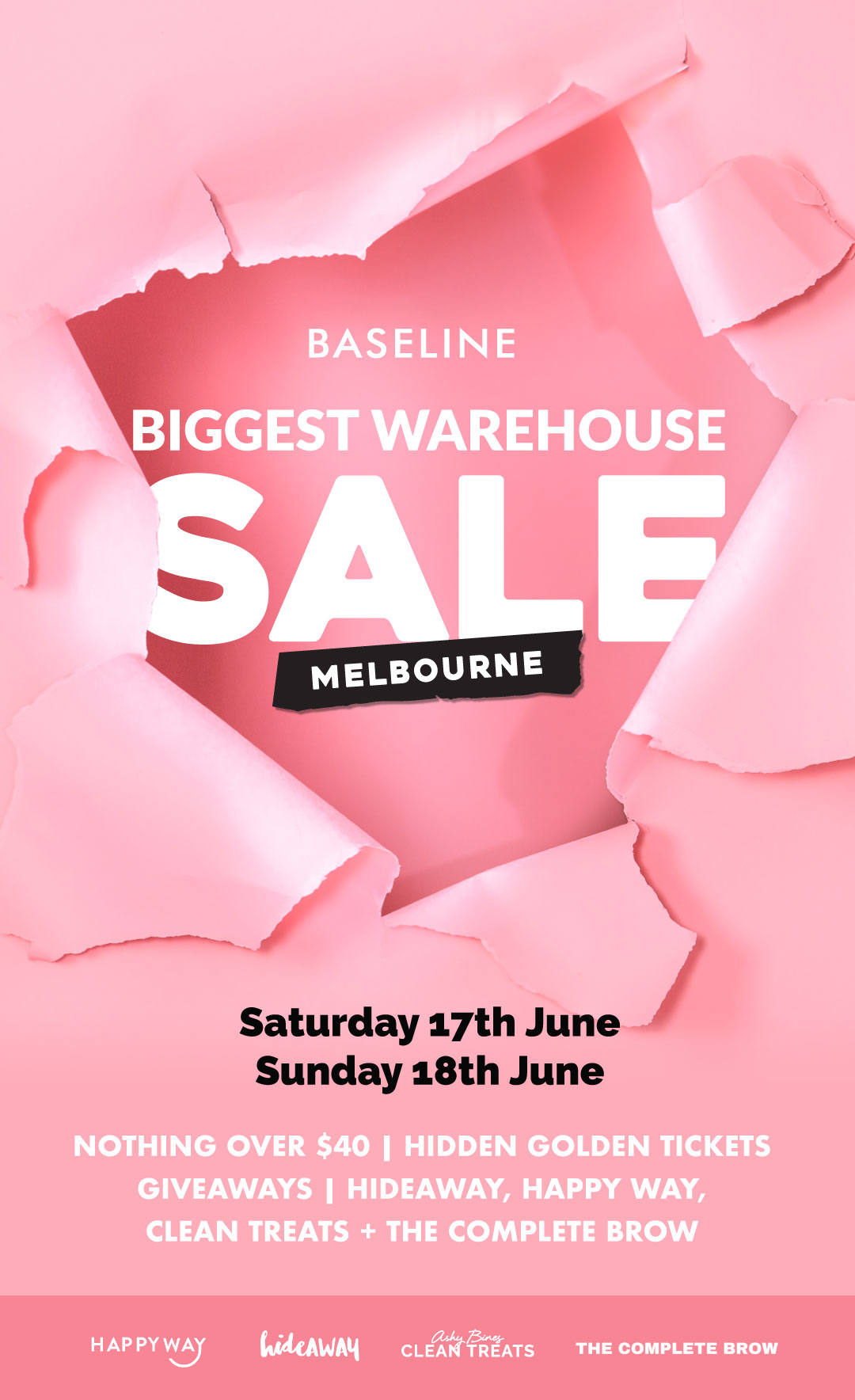 Baseline By Ashy Bines  ADELAIDE, we're coming for you!!⁠ ⁠ Two