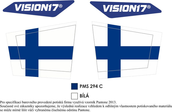 Country Flag Caps for Hiro and MK5-X. USA, CAN, UK, etc. | Hockeyninja