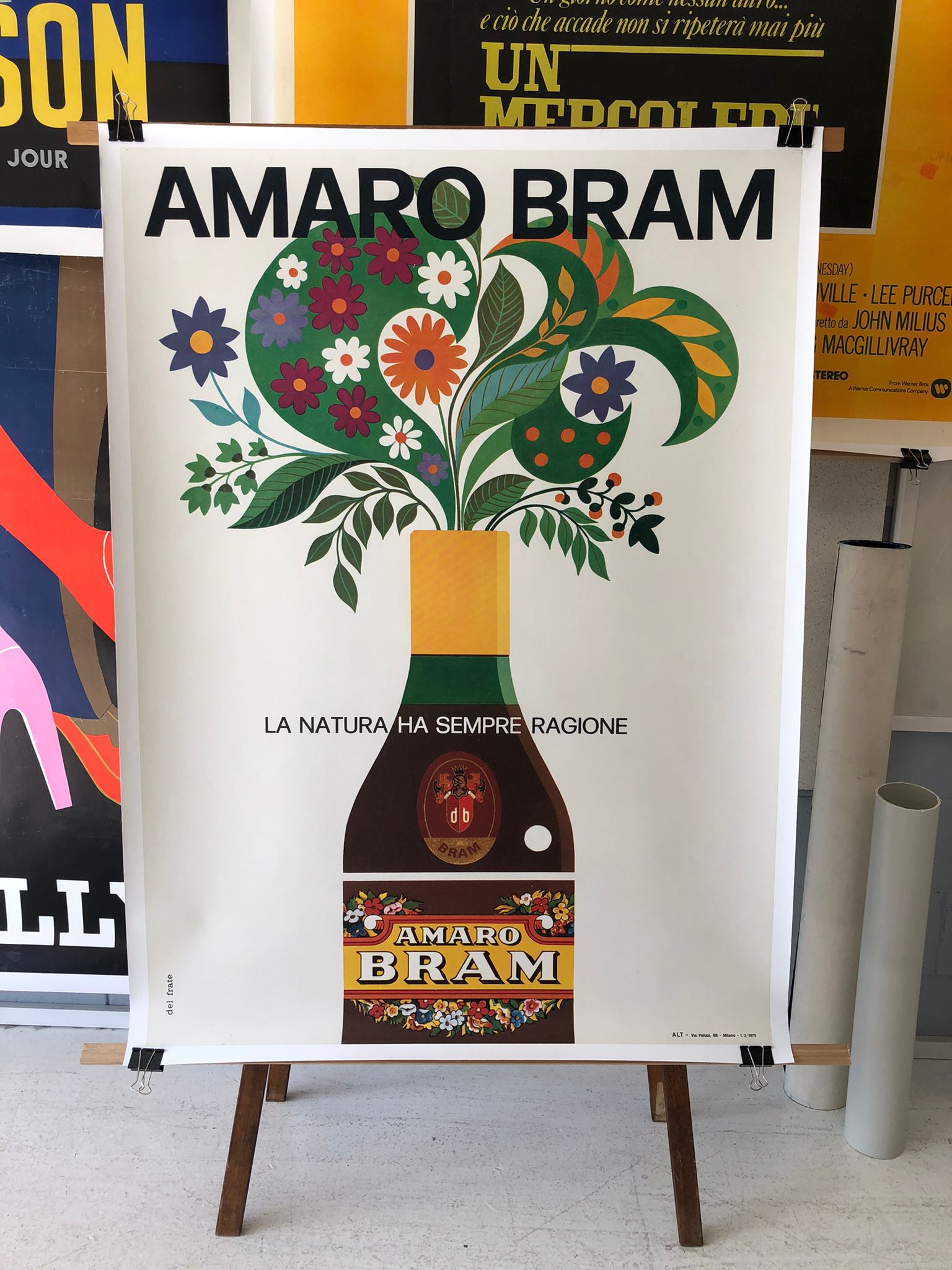 'Amaro Bram' Italian Aperitif Advertisement - Vintage Posters