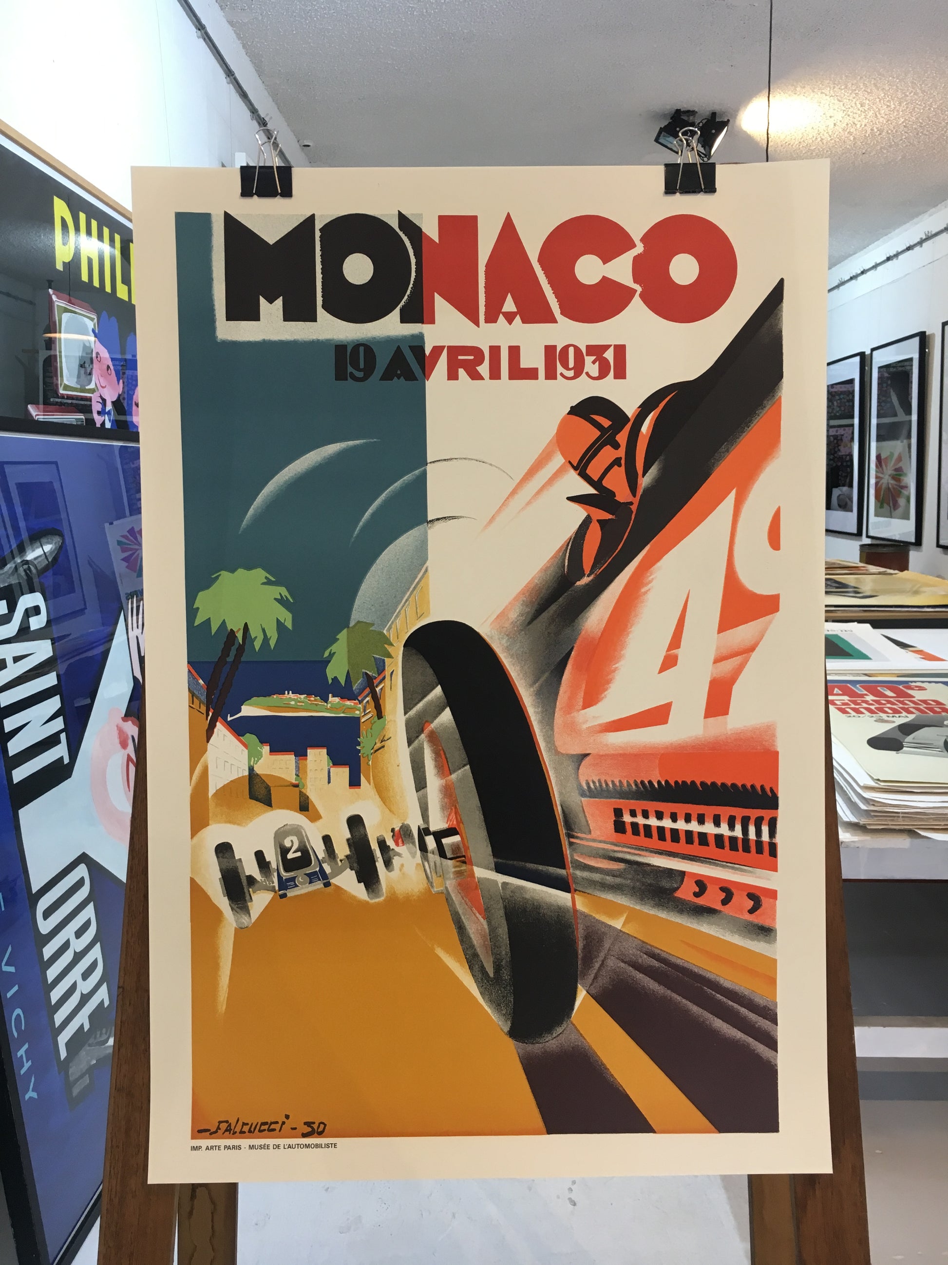 Monaco 1931 by Falcucci – Vintage Posters