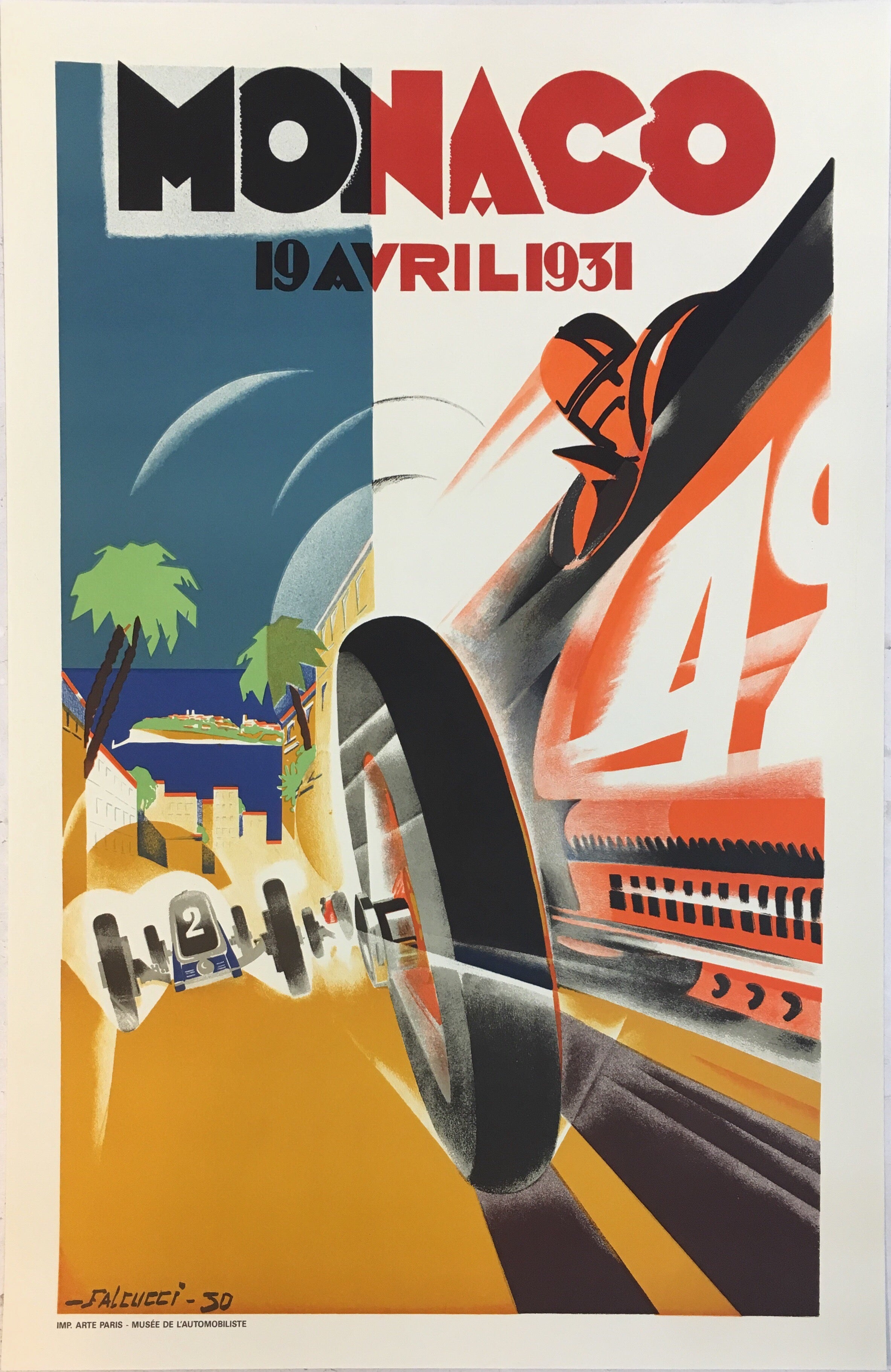 Monaco 1931 by Falcucci | Vintage Posters