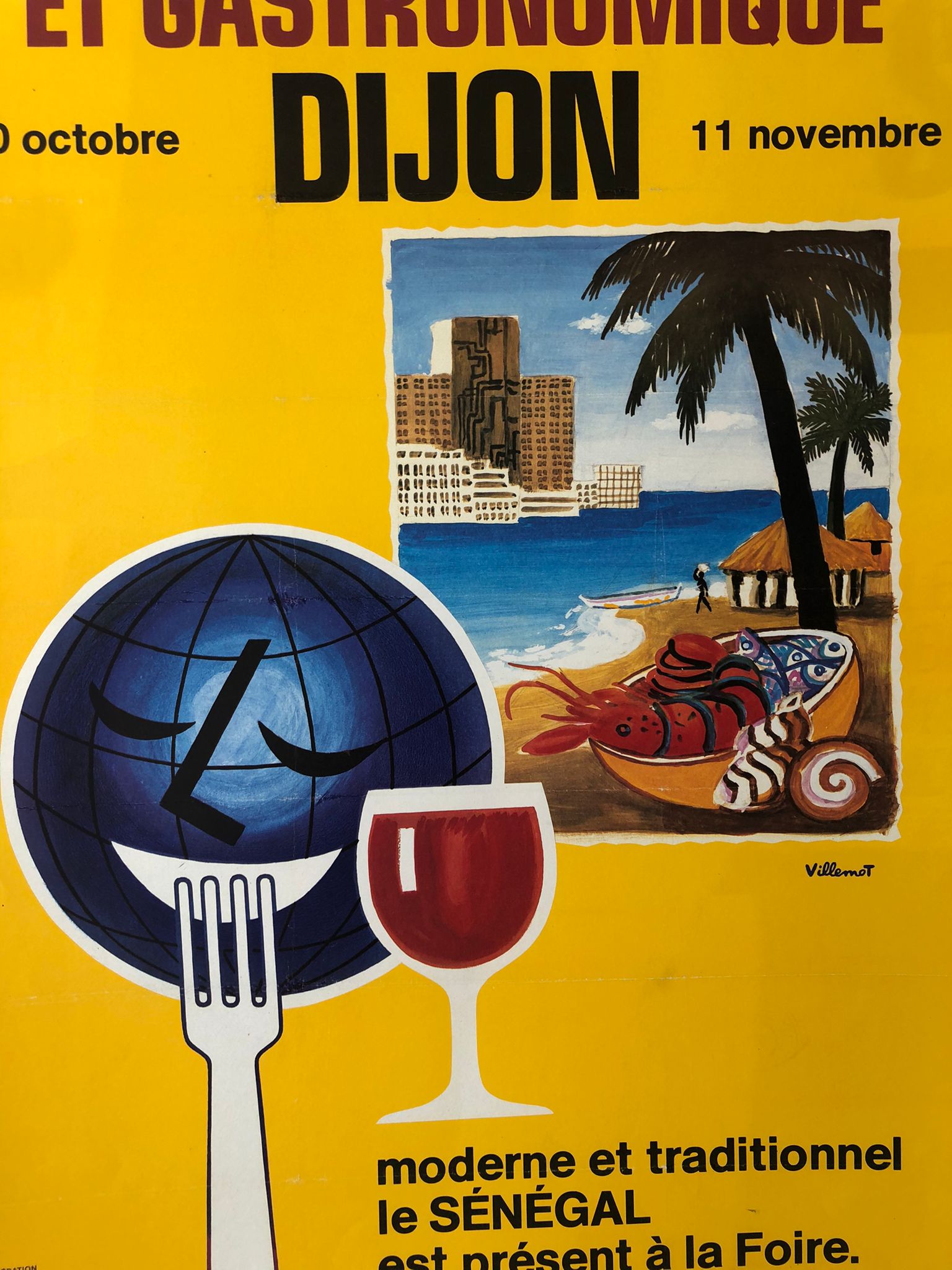 Dijon International Food Festival – Vintage Posters