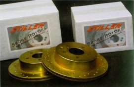 Cross-Drilled Rotors