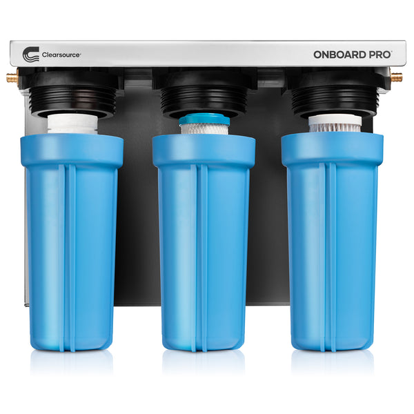 Clearsource Onboard RV Water Filter System - 2 Canister - 0.2 Micron - Indoor CS27FR