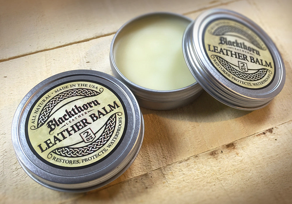 Beeswax Leather  Balm  Natural Oils and Beeswax 