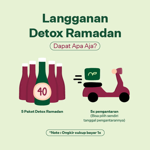Langganan paket detox ramadan