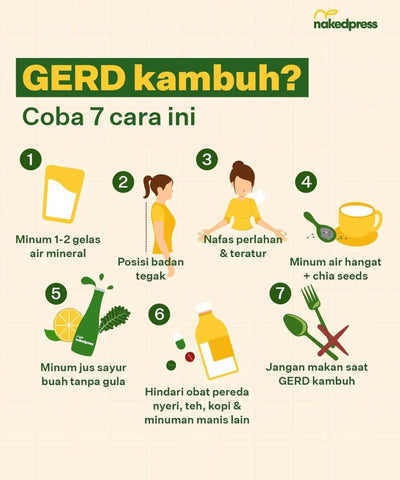 cara mengatasi GERD