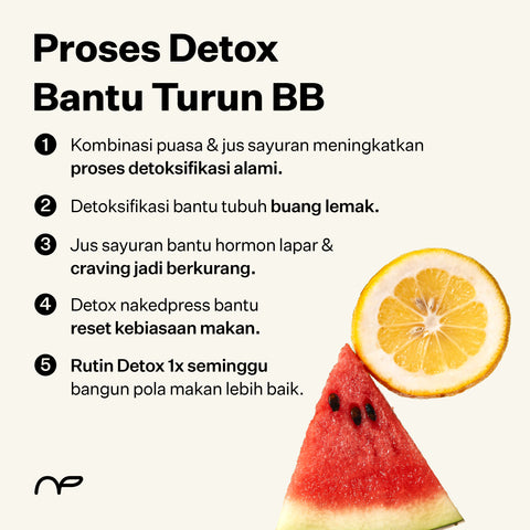 detox diet untuk menurunkan berat badan