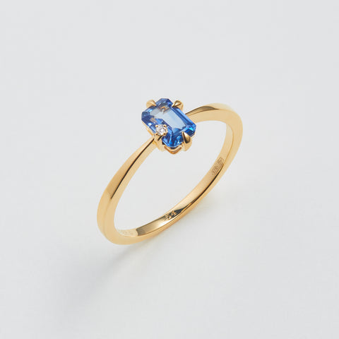 RUIFIER Chroma Azure Sapphire Ring