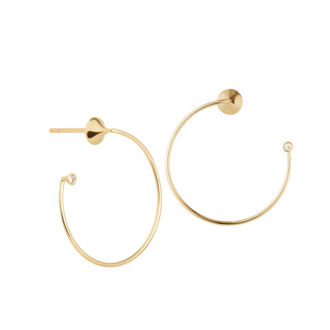 RUIFIER Orbit Fine Eclipse Earrings 