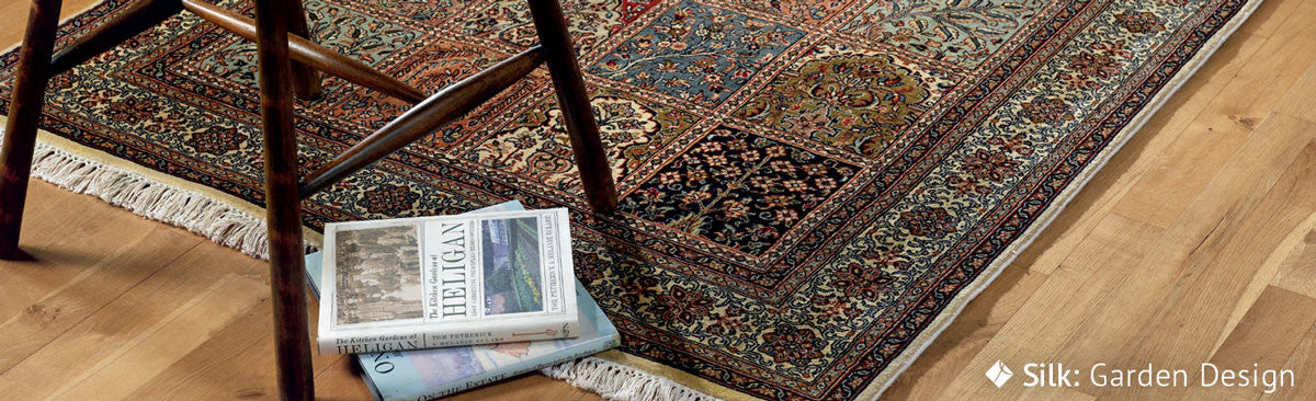 JW Jennings handmade rugs made from wool, cotton, or the finest silk