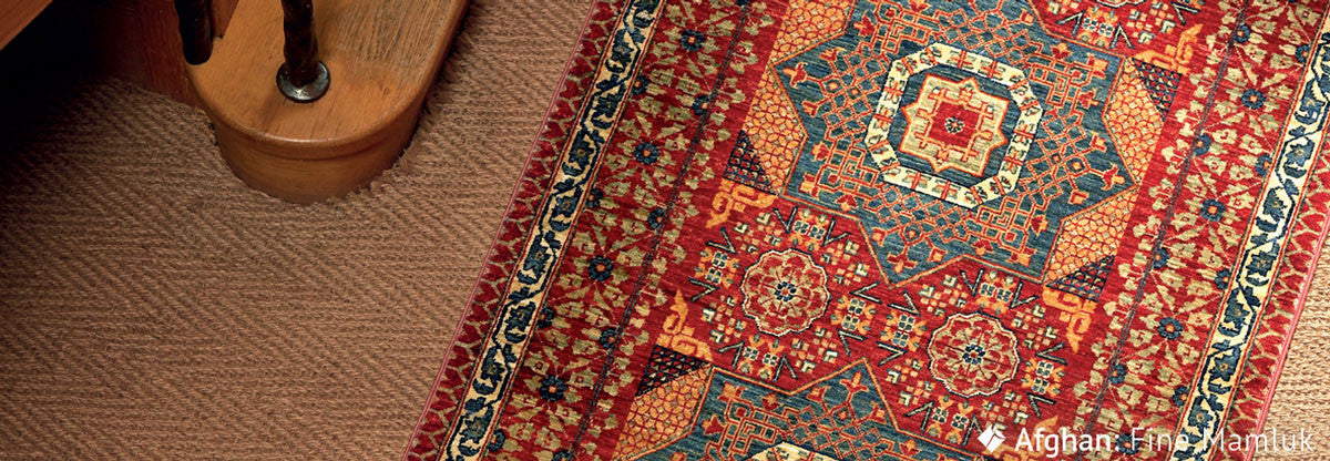 JW Jennings fine Mamluk oriental rug cleaning & protecting using underlay