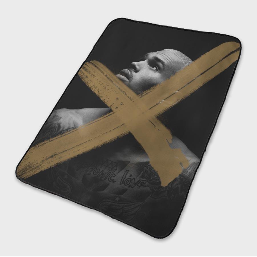 Chris Brown X Album Fleece Blanket Teeshopee