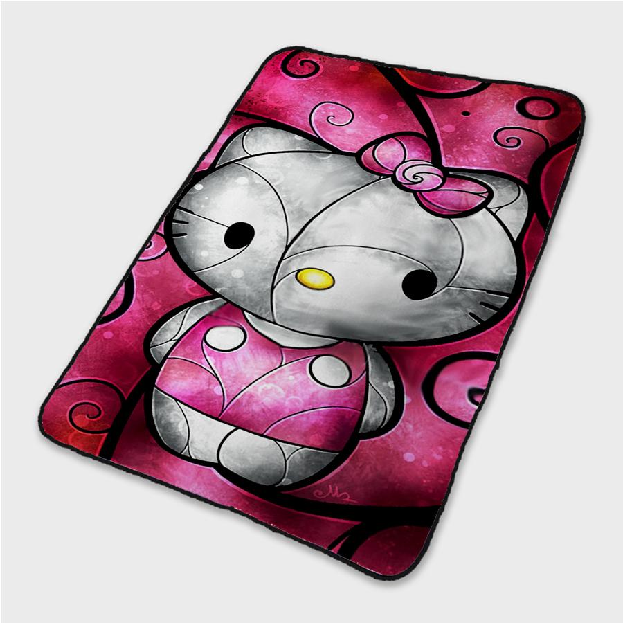 Hello Kitty Fleece Blanket Teeshopee