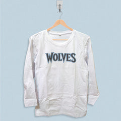 timberwolves long sleeve shirt