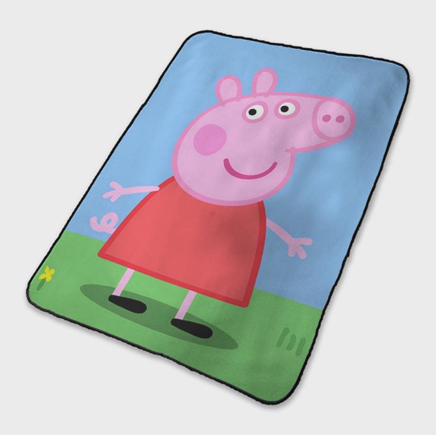 Peppa Pig Fleece Blanket Teeshopee