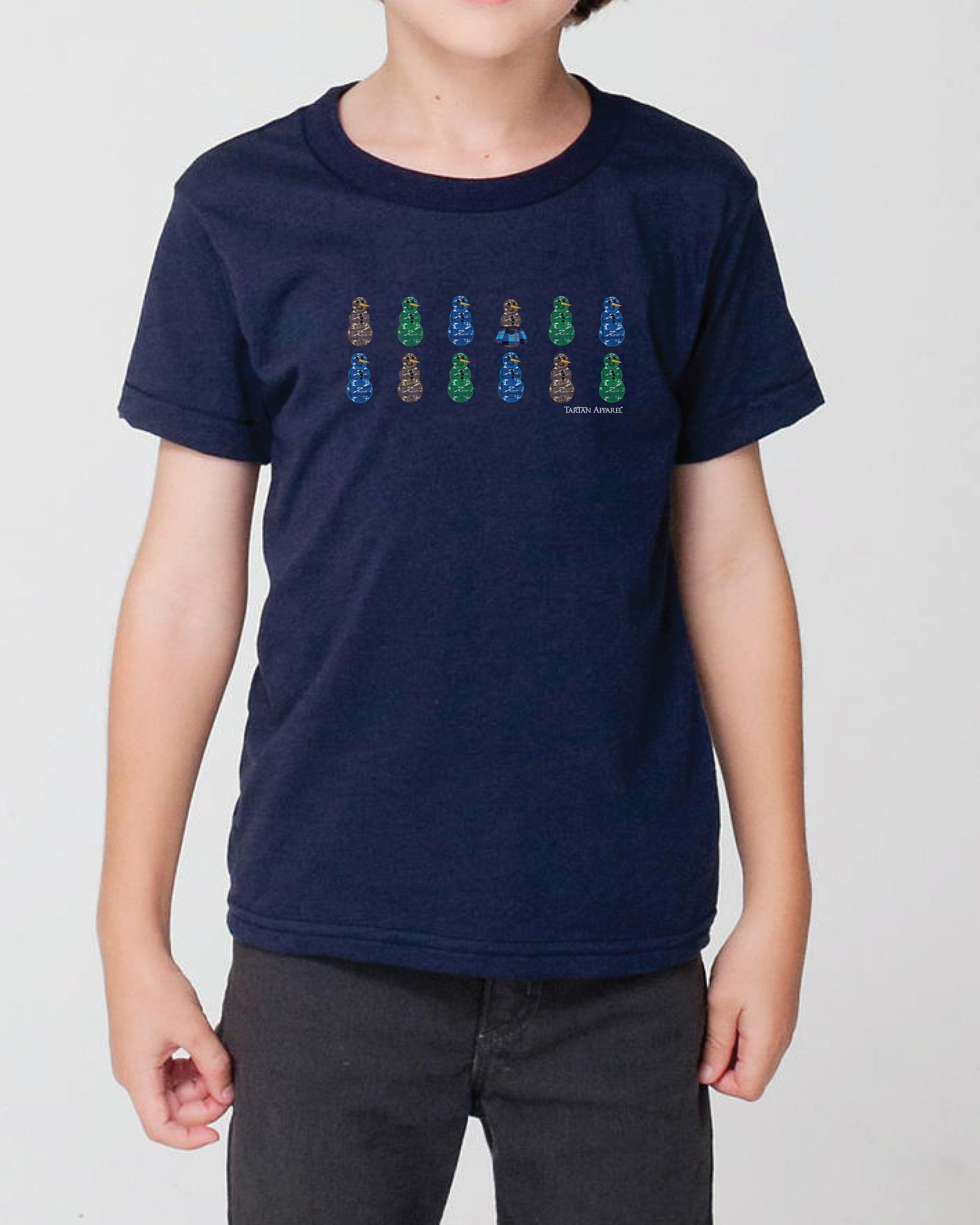 boys tartan t shirt