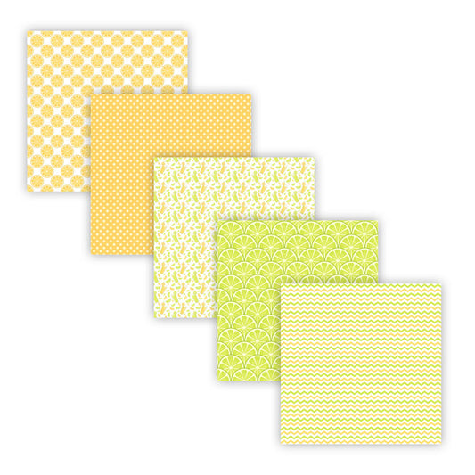 Summer Plaid Scrapbook Patterned Paper Graphic by Lemon Paper Lab