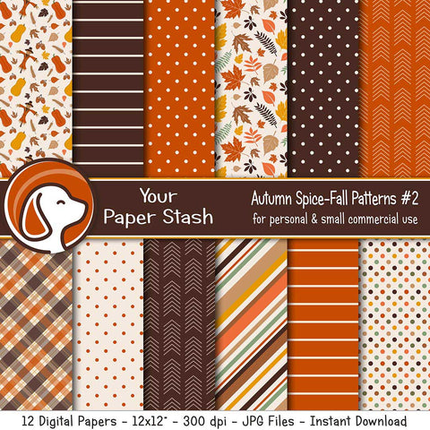 Download Halloween And Autumn Items Tagged Chevron Digital Papers Your Paper Stash