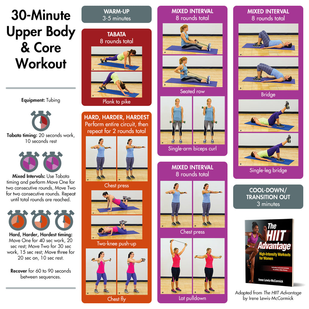 30-Minute Upper Body and Core Workout