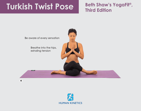 Turkish Twist Pose for Upper Back and Oblique Abdominals – Human