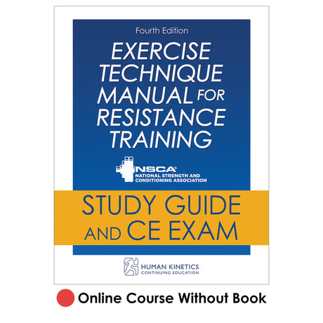 print) Exercise Technique Manual for Resistance Training, 4ed