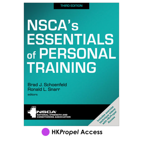 NSCA's Essentials of Personal Training 3rd Edition With HKPropel Access –  Human Kinetics