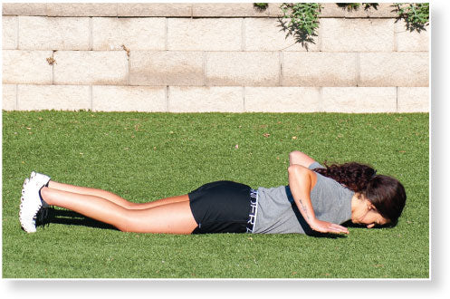 Figure 4.1 Hand Release Push-Up–Arm Extension: beginning position.