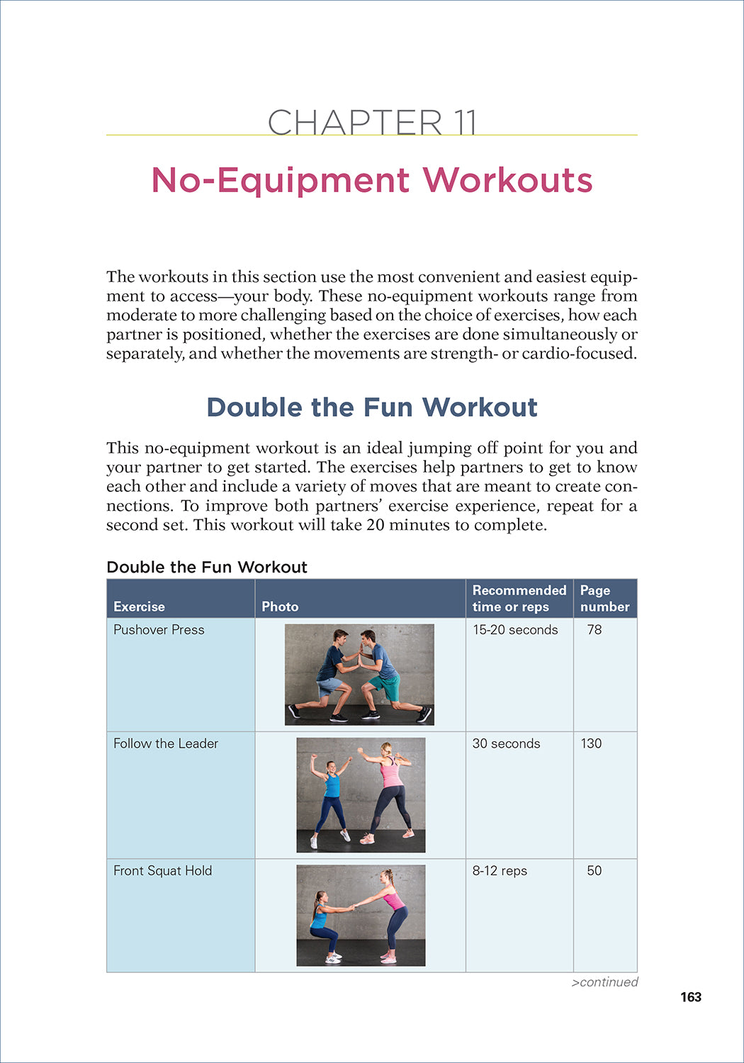 Partner Workouts – Human Kinetics