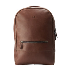 bisonte backpack brown by capra leather