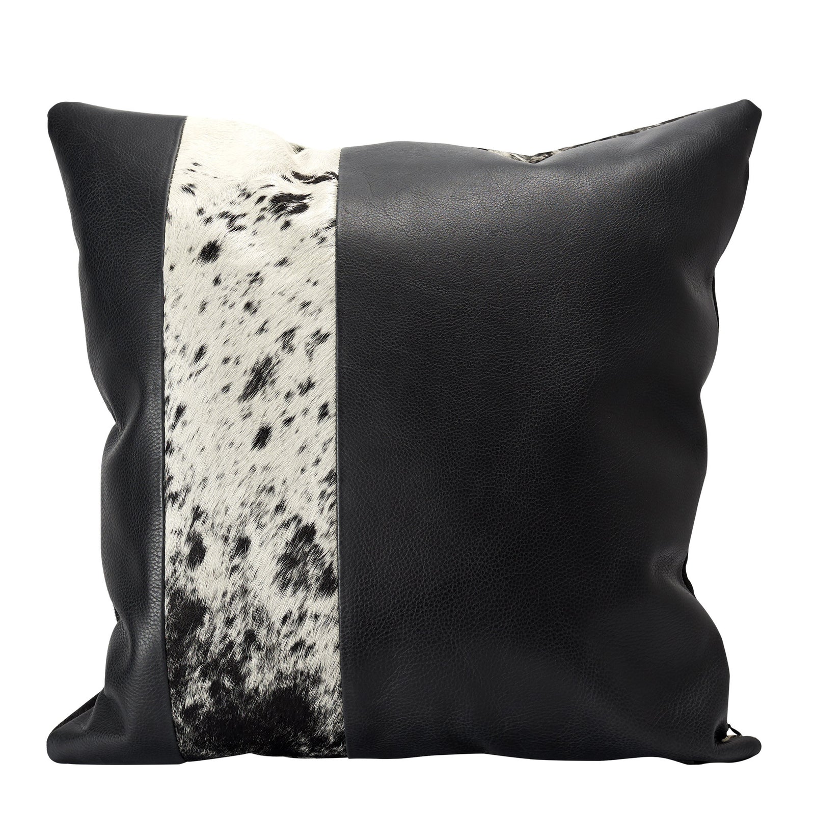 Cowhide Dual Cushions By Capra Leather Tagged Black Capra Leather