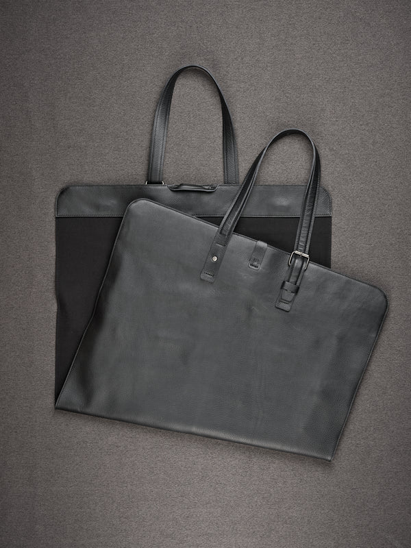 Garment Bag · Black by Capra Leather