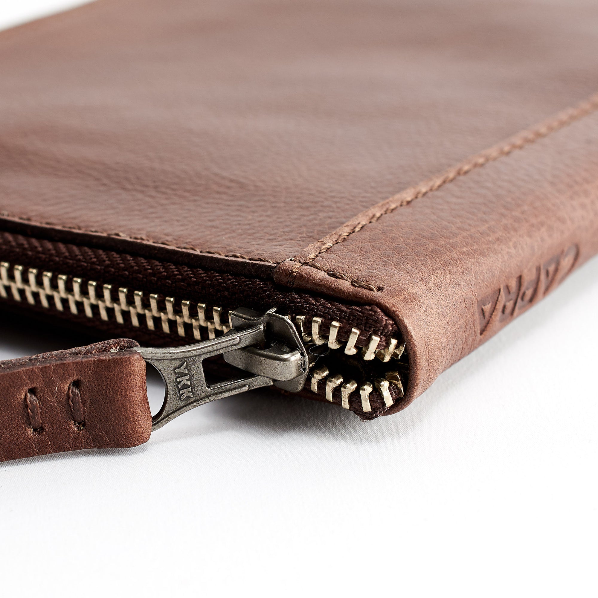 Handmade Passport Holder Wallet · Brown by Capra Leather