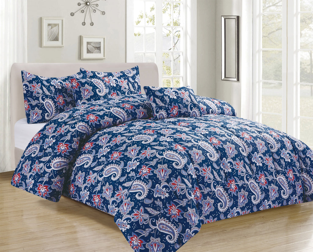 Paisley Comforter Set 5 Mcx Mega Warehouse Sale