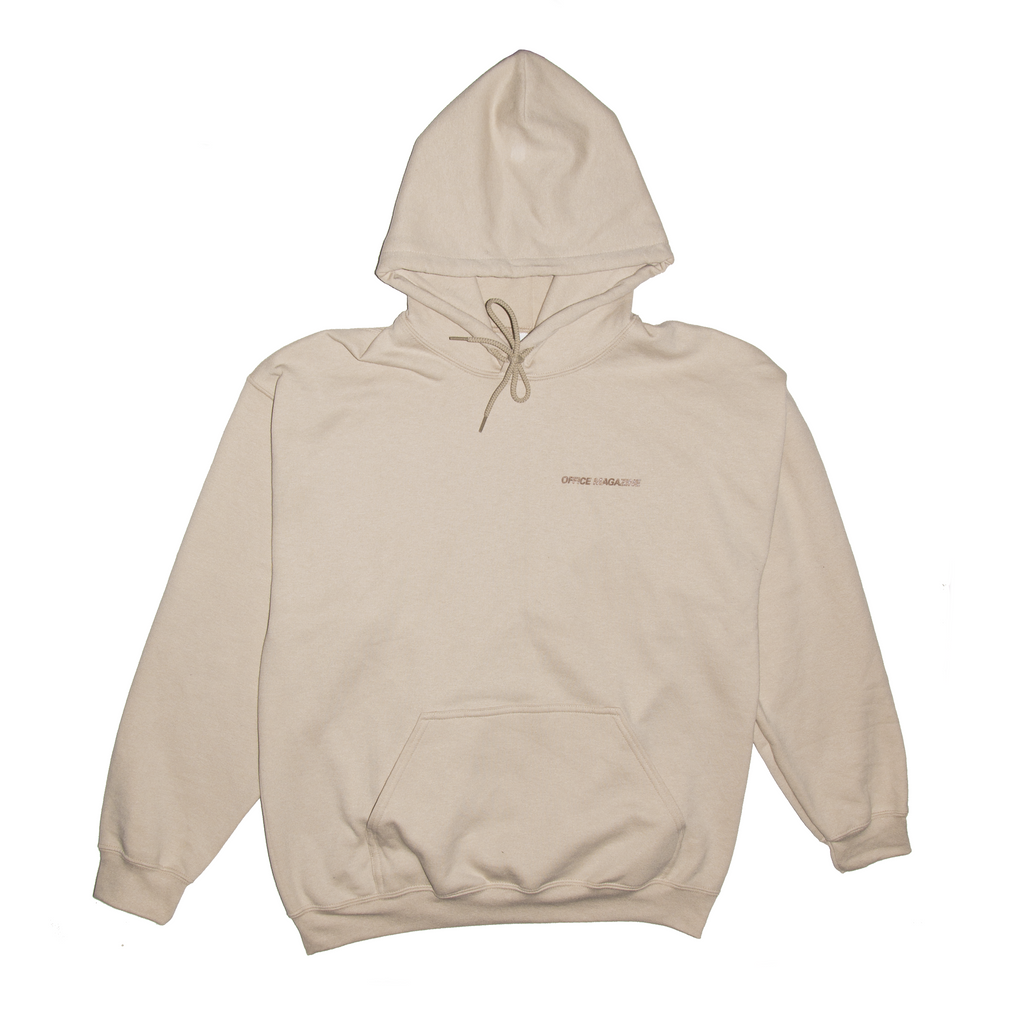 tan hoodie