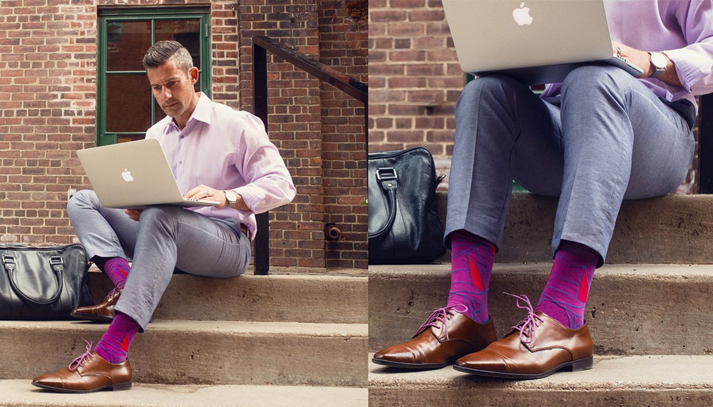 Cole and Parker Bold Socks for Leaders and Legends